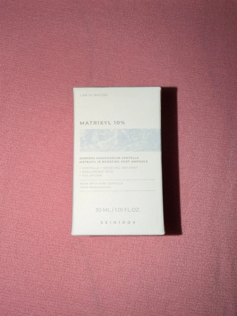 Skin1004 Matrixyl 10% Boosting Shot Ampoule - Pink